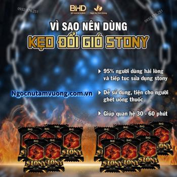 Kẹo Stony chính hãng - Tăng cường sinh lý, gia tăng ham muốnkeo-stony