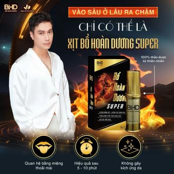 Chai Xịt Thảo Dược Bổ Hoàn Dương Super